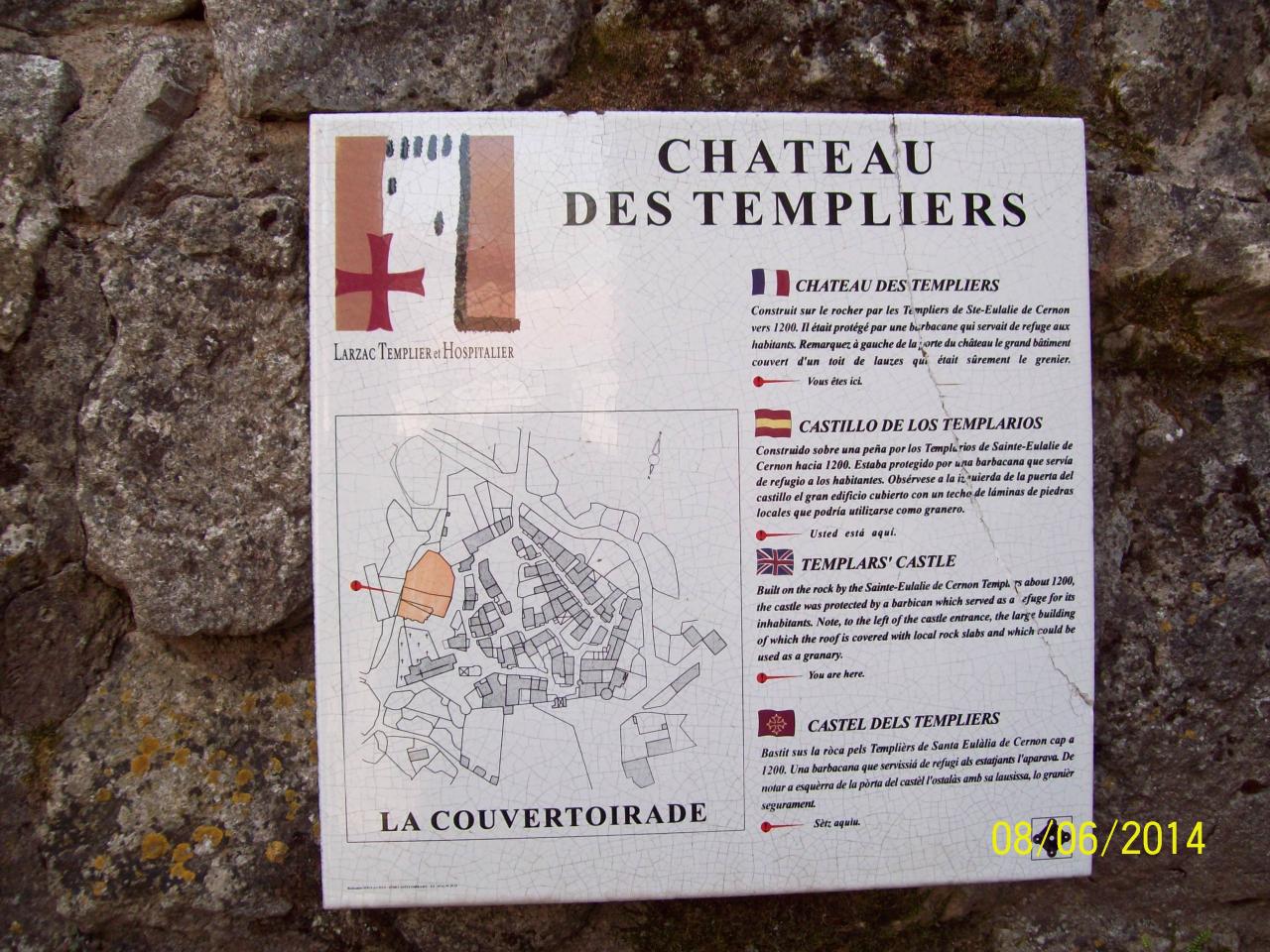 La couvertoirade . Allez voir le site