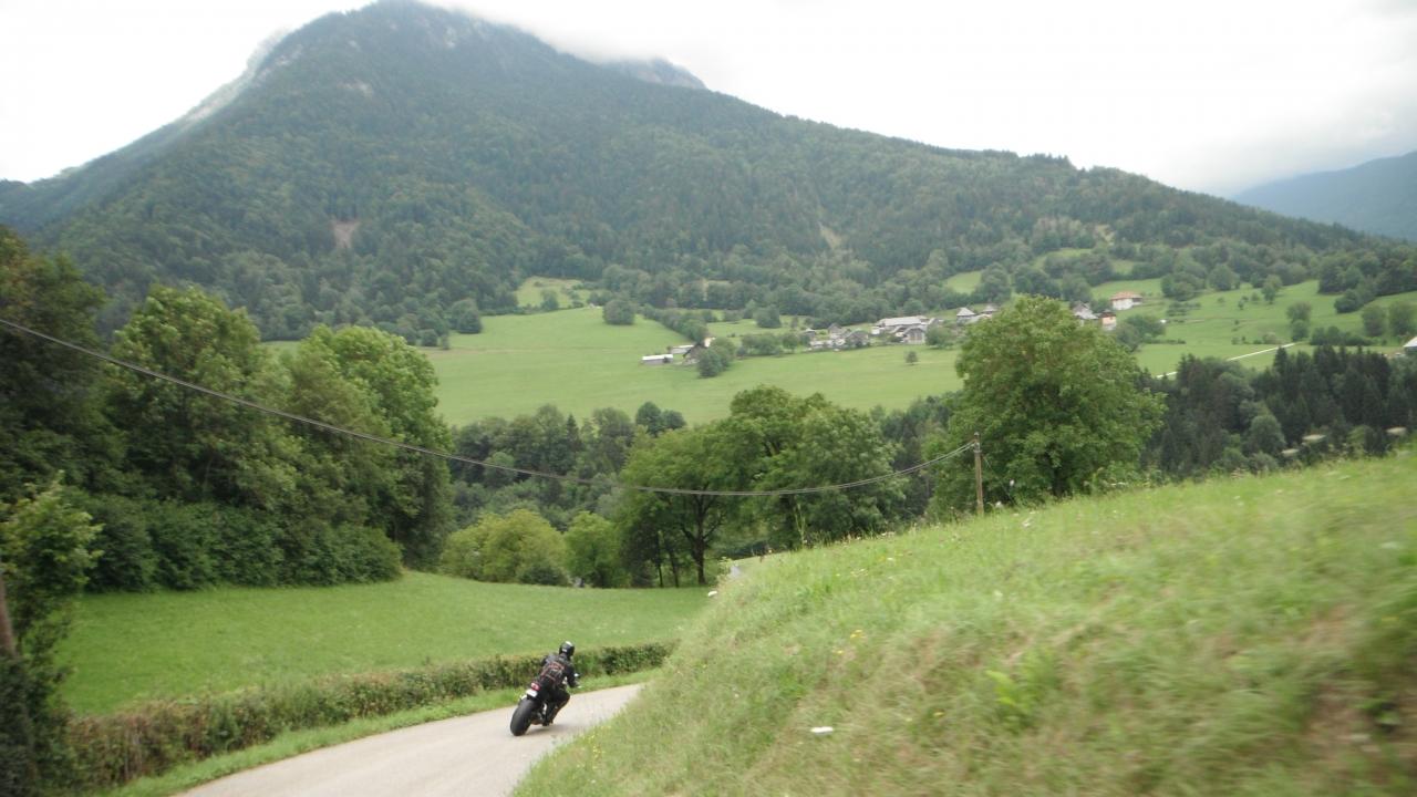 Sur la route